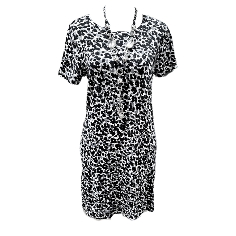 Triumph T-shirt Dress Cool Leopard Print - Picture 2 of 4